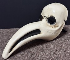 Medico Della Peste Maschera Medico Peste Veneto Rara Maschera Dipinta A Mano Italia