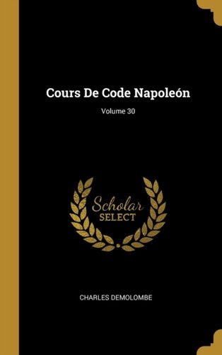 Demolombe cours de code - -,