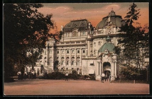 Cartolina wiesbaden kgl - wiesbaden,,
