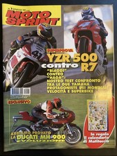 Moto Sprint 1 2001 Ducati MH 900 Evoluzione Sfida Yamaha YZR 500 YZR-R7
