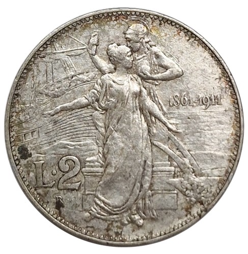 Regno italia 2 lire - 2,