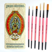 Andrew Mack/Tidwell Broken Pinkies Pennello da Pittura Gessato Sintetico Set di Sei