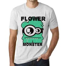 Uomo Maglietta Mostro Di Fiori