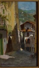 VECCHIO QUADRO DIPINTO AD OLIO FIRMATO