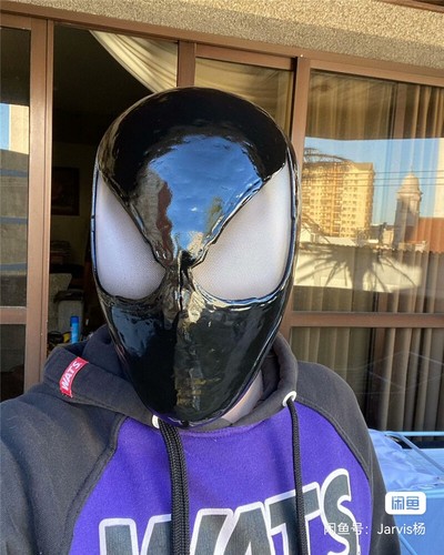 Casco spiderman venom nero - casco,