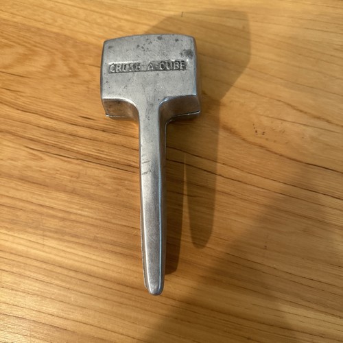 Vintage crush cube metallo - vintage, crush-a-cube
