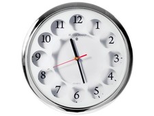 Orologio Parete Tondo Silver