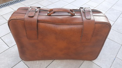 Valigia vera pelle - vera, vintage