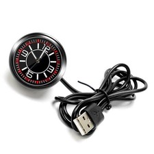 Nero Cruscotto Auto Orologio