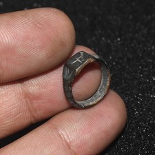 Autentico anello antico romano
