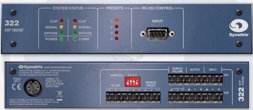 Processore symetrix 322 - symetrix,