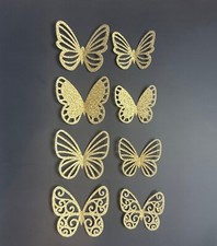 Cake topper farfalla glitter