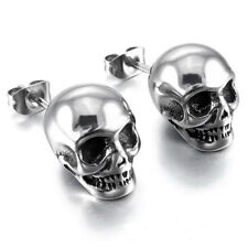 2x Orecchini TESCHIO SKULL bigiotteria orecchino idea regalo ragazza donna ARG