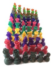 SET SCACCHI IN PLASTICA PEZZI