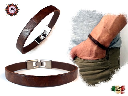 Bracciale cuoio di - , bufalo