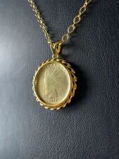 Collana con ciondolo testa di