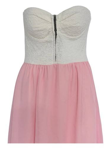 Mini abito corsetto pizzo