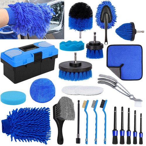 Set spazzole per dettagli - , auto