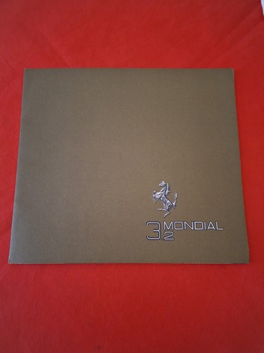 Ferrari mondial brochure - mondial, 3.2