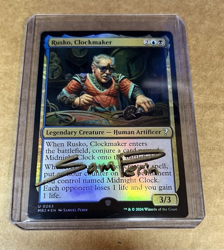 Rusko orologiaio foil firmato - rusko,