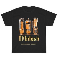 T-shirt uomo americana McIntosh Amplifiers logo leggendario divertente taglia dalla S alla 5XL