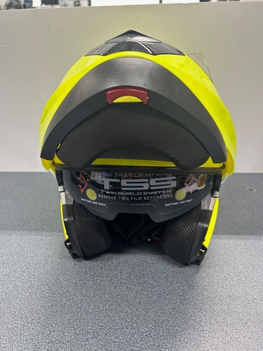 Motocubo casco modulare giallo - motocubo,