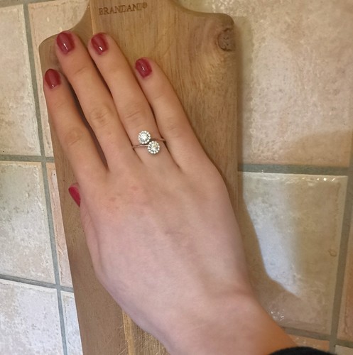 Anello oro con - oro, zirconi