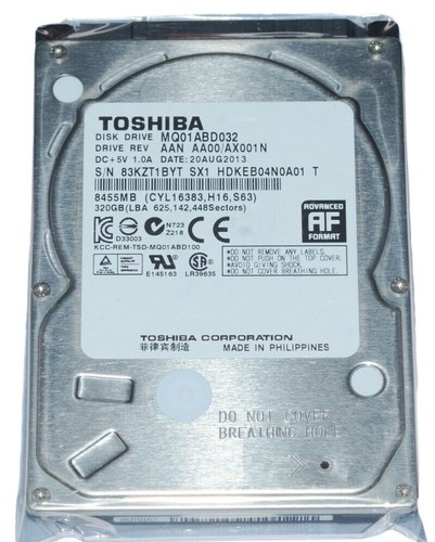 Toshiba mq01abd032 aat - toshiba,
