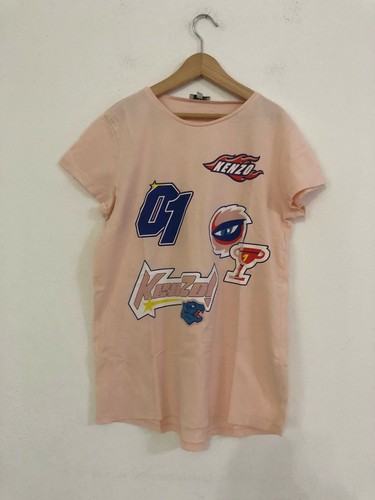 Kenzo kids maglia rosa per - kenzo,