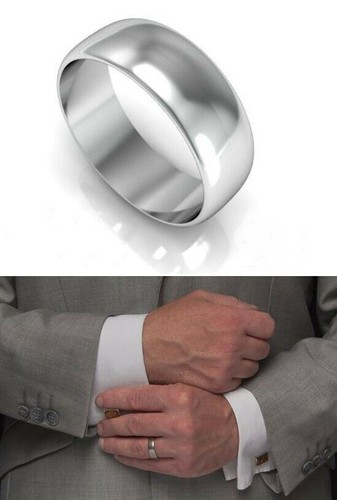 Anello fascia uomo placcato - anello/fascia,