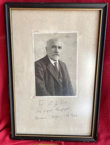 Autografo pittore fotografo - pittore, e