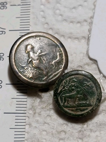 Antichi bottoni caccia - bottoni, in