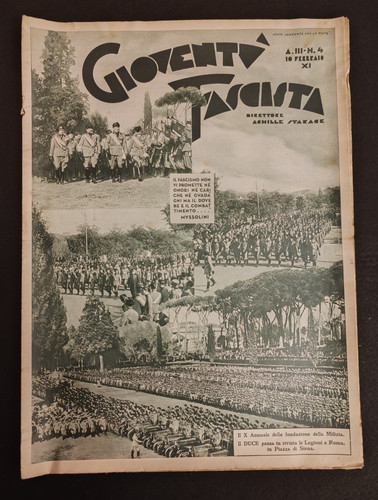 Gioventu fascista rivista - gioventu',