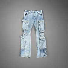 Jeans impilati Thrt gamba