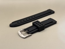 Cinturino silicone gomma nera