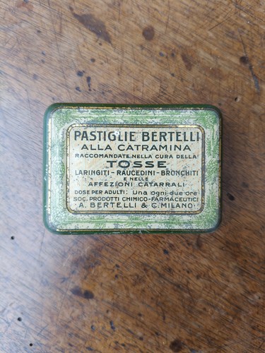 Scatola latta farmacia - scatola,