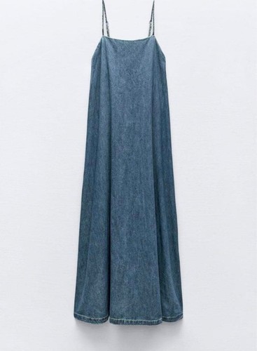 Zara denim trf - zara, dress