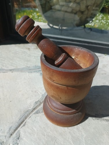 Vecchio antico mortaio - antico,