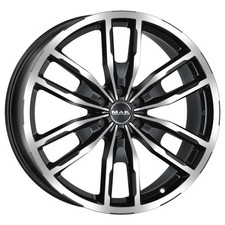 Cerchio in Lega MAK PEAK 17x7,5 ET30 6x114,3 Black Mirror
