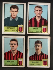 MILAN 4 FIGURINE Calciatori