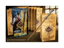 Harry Potter Set Regalo Bacchetta e Mappa Malandrino Originale 38 cm Noble Colle