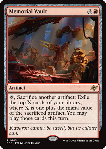Vault commemorativo