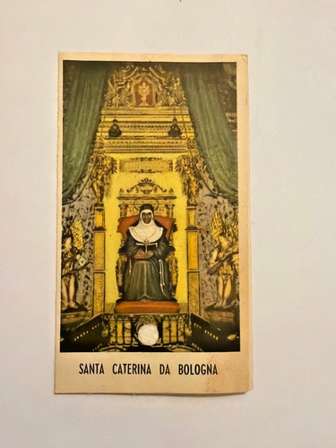 Santino reliquia della santa - santino,