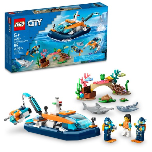 Nuovo lego city explorer barca - city,