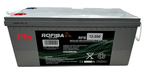 Rofiba rfb 200 12v 200ah - rfb,