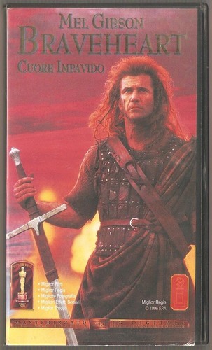 Vhs braveheart cuore impavido - vhs,