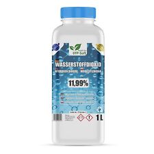 1L Perossido di Idrogeno H₂O₂ - 11,9% | 1 Litro | 12% Testato in Laboratorio
