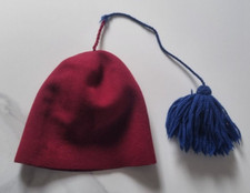 Fez Copricapo Bersaglieri TAG 58 Esercito Italiano Vintage