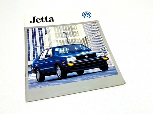 Brochure volkswagen jetta 1986 - volkswagen,