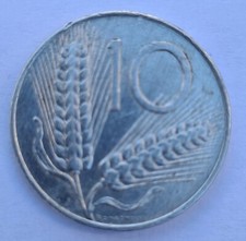 10 LIRE 1978 SPIGHE E ARATRO
